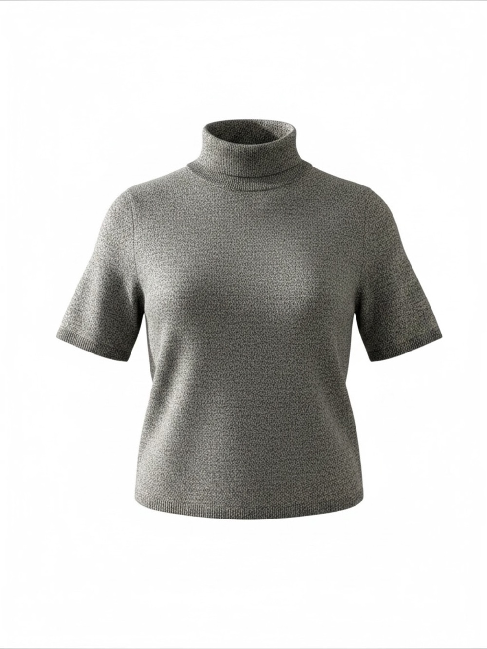 Liz Claiborne Short Sleeves Turtleneck